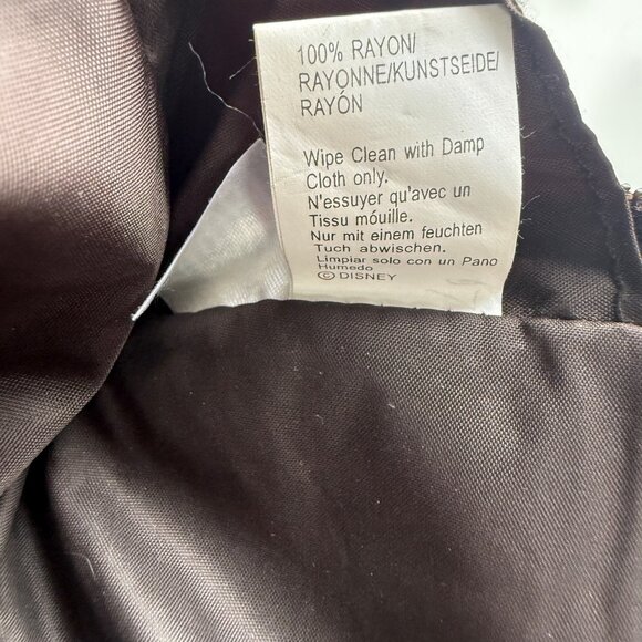 Y2K Disney Winnie the Pooh Eeyore Embroidered Velour Makeup Bag - Picture 12 of 15